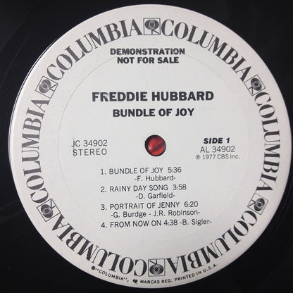 Freddie Hubbard : Bundle Of Joy (LP, Album, Promo, Ter)