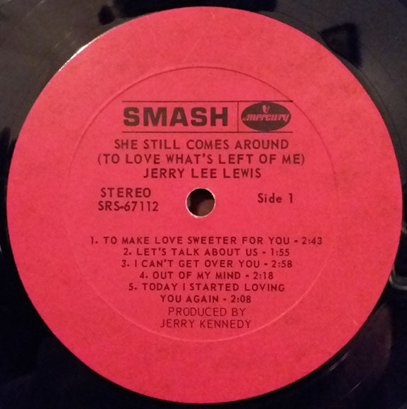 Jerry Lee Lewis : She Still Comes Around (To Love What's Left Of Me) (LP, Album)