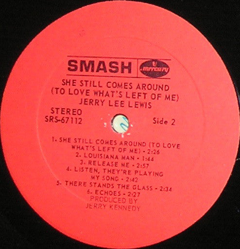 Jerry Lee Lewis : She Still Comes Around (To Love What's Left Of Me) (LP, Album)