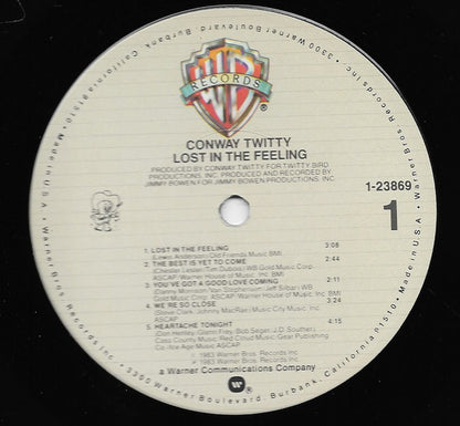 Conway Twitty : Lost In The Feeling (LP, Album)