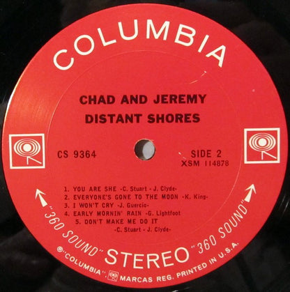Chad & Jeremy : Distant Shores (LP, Album)