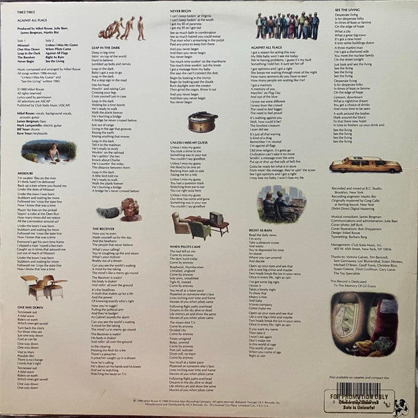 Tirez Tirez : Against All Flags (LP, Album)