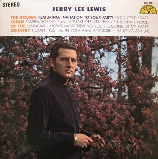 Jerry Lee Lewis : The Golden Cream Of The Country (LP, Album)