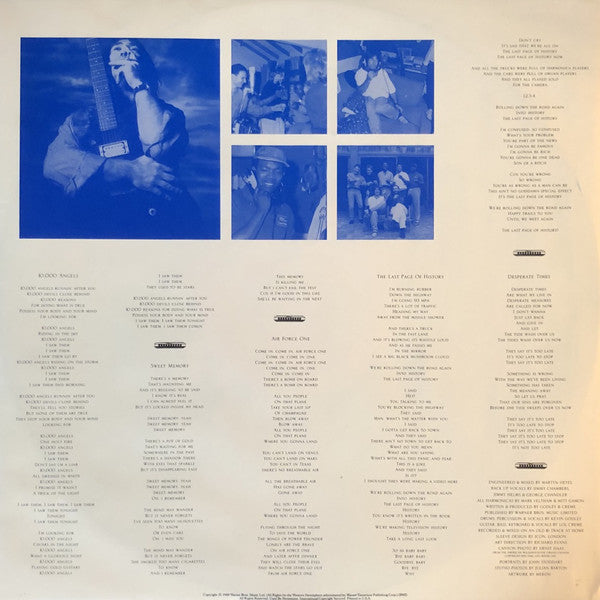 Godley & Creme : Goodbye Blue Sky (LP, Album, Promo)