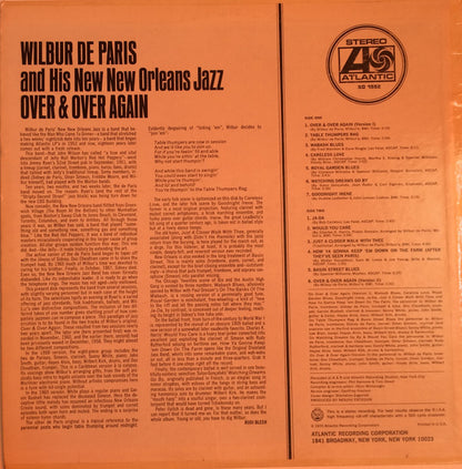 Wilbur De Paris And His New New Orleans Jazz : Over & Over Again (LP, Album)