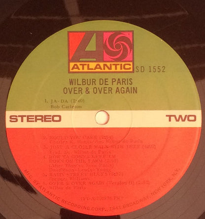 Wilbur De Paris And His New New Orleans Jazz : Over & Over Again (LP, Album)