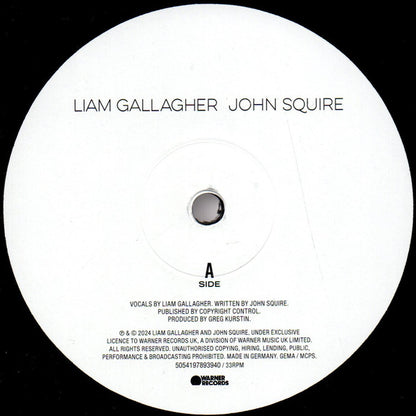 Liam Gallagher, John Squire : Liam Gallagher John Squire (LP, Album)