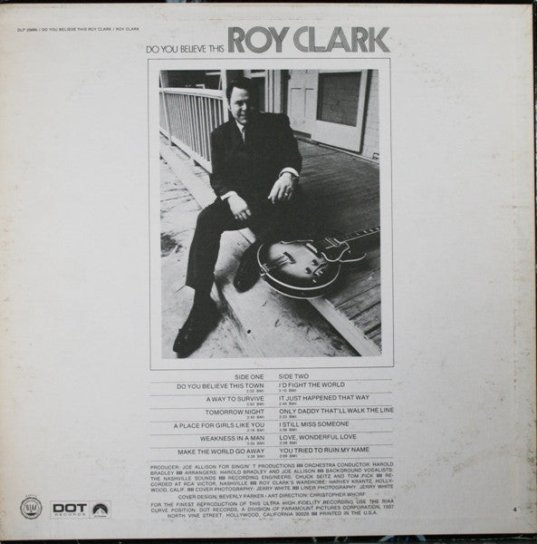 Roy Clark : Do You Believe This Roy Clark (LP, Album)