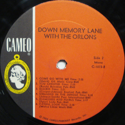 The Orlons : Down Memory Lane (LP, Mono)