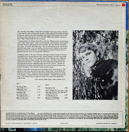 Brian Hyland : Young Years (LP, Album, RE)