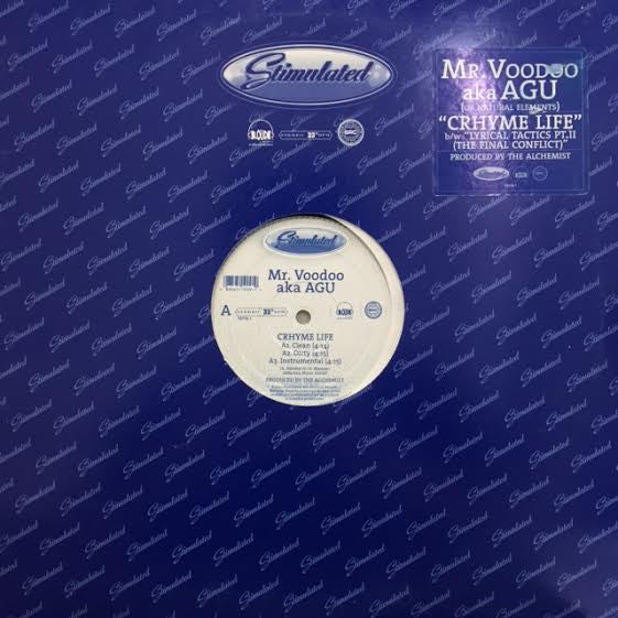 Mr. Voodoo : Crhyme Life / Lyrical Tactics Pt. II (12")
