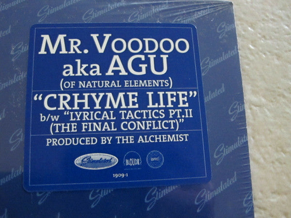 Mr. Voodoo : Crhyme Life / Lyrical Tactics Pt. II (12")