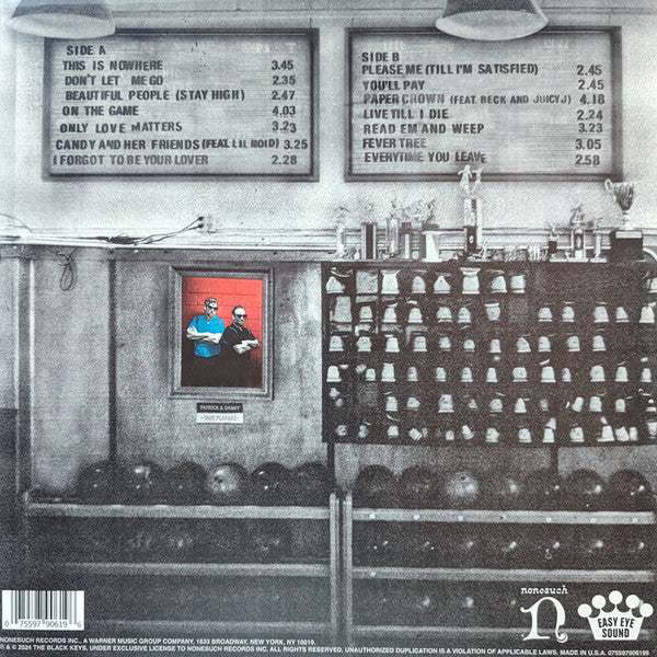 The Black Keys : Ohio Players (LP, Album, Red)
