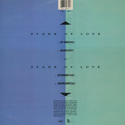 Special Generation : Spark Of Love (12")
