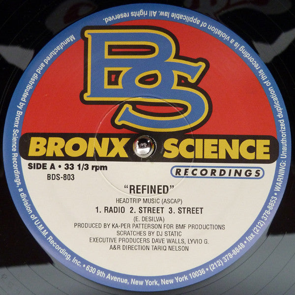 Breez Evahflowin' : Refined / On The Mic (12")