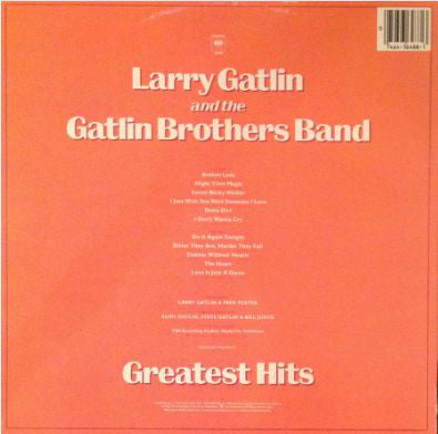 Larry Gatlin & The Gatlin Brothers : Greatest Hits (LP, Comp, Ter)