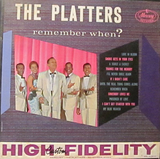 The Platters : Remember When? (LP, Mono)