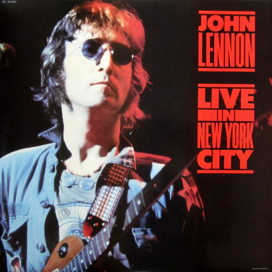 John Lennon : Live In New York City (LP, Album, Club, Col)
