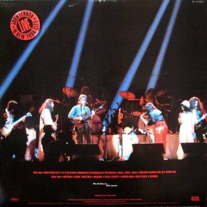 John Lennon : Live In New York City (LP, Album, Club, Col)