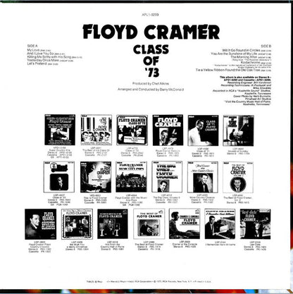 Floyd Cramer : Class Of '73 (LP, Album)