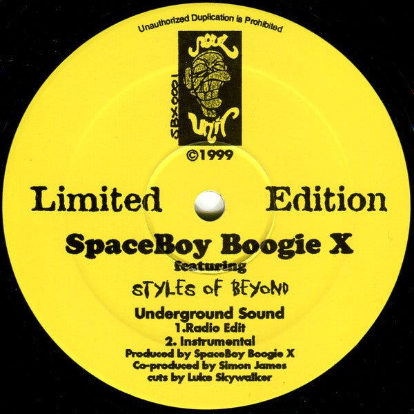 The Pharcyde / SpaceBoy Boogie X : Technical Difficulties / Underground Sound (12", Ltd, Yel)