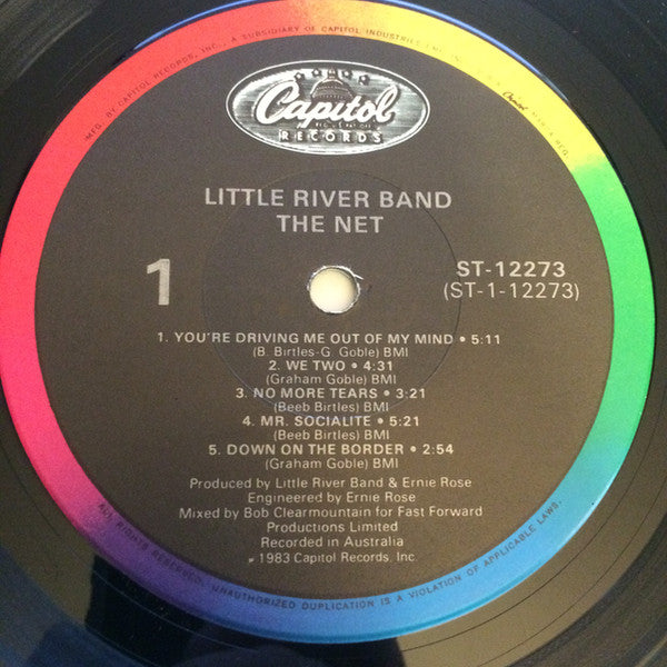 Little River Band : The Net (LP, Album, Win)