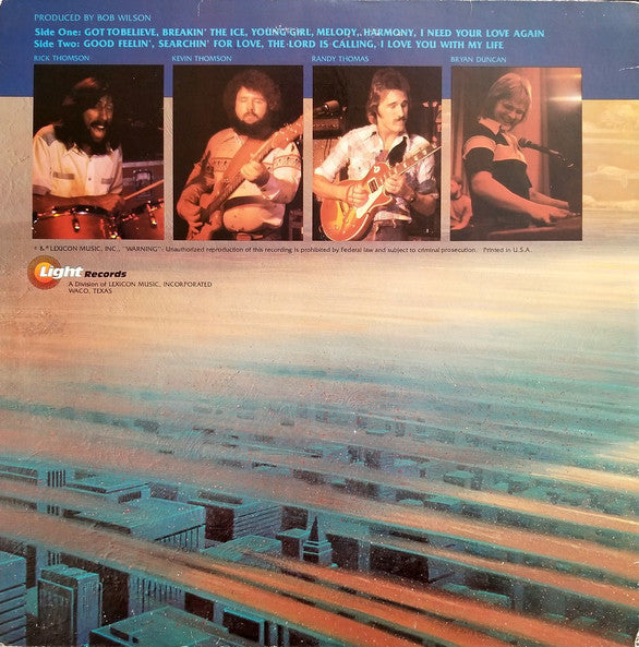 Sweet Comfort Band : Breakin' The Ice (LP, Album, Gat)