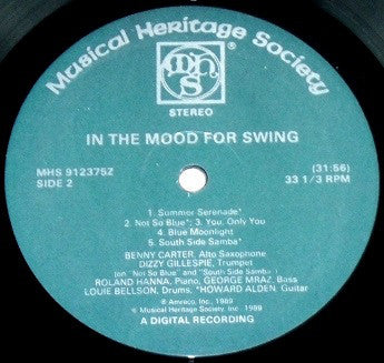 Benny Carter : In The Mood For Swing (LP)