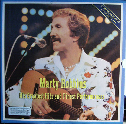 Marty Robbins : His Greatest Hits And Finest Performances (5xLP, Comp + Box)