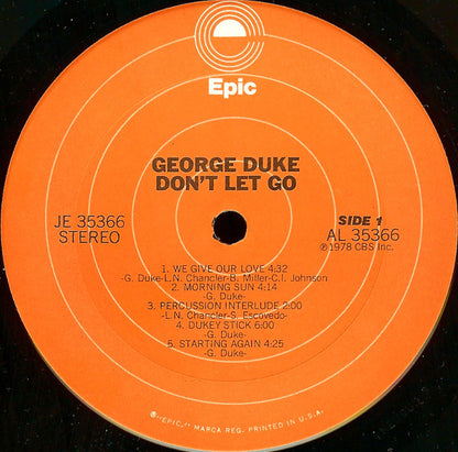 George Duke : Don't Let Go (LP, Album, Ter)