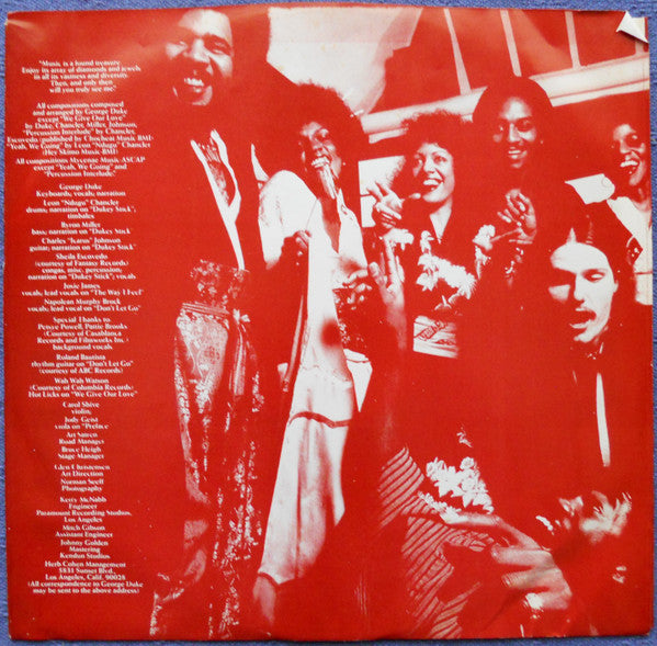 George Duke : Don't Let Go (LP, Album, Ter)