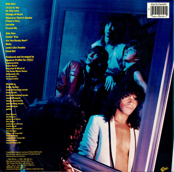 Danny Spanos : Looks Like Trouble (LP, Album, Pit)