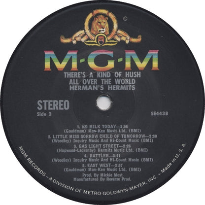 Herman's Hermits : There's A Kind Of Hush All Over The World (LP, Album)