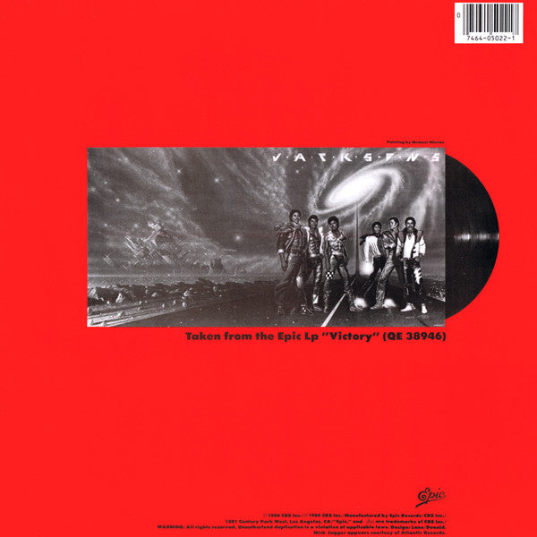 The Jacksons : State Of Shock (12")