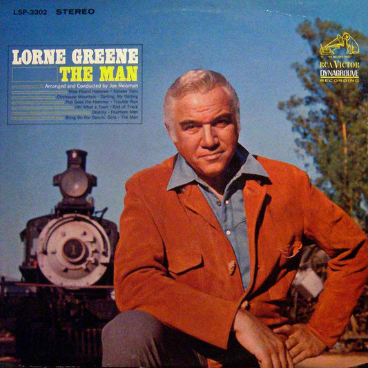 Lorne Greene : The Man (LP, Album, Roc)