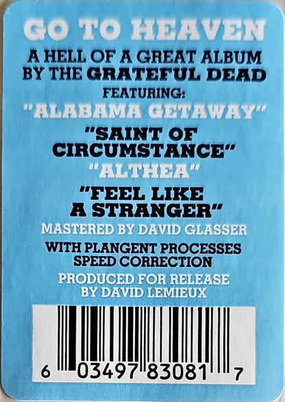 The Grateful Dead : Go To Heaven (LP, Album, RE)
