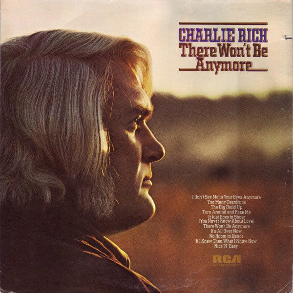 Charlie Rich : There Won't Be Anymore (LP, Comp, Hol)