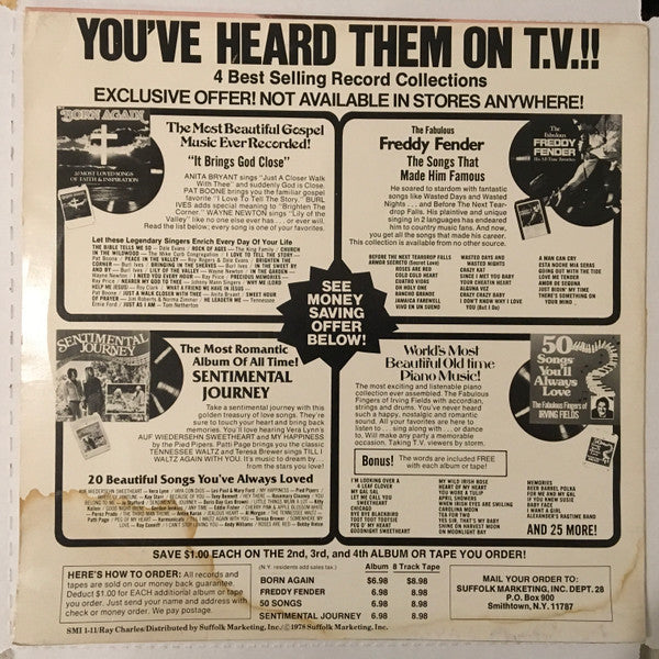 Ray Charles : The Tender Side Of Ray Charles (LP, Comp)