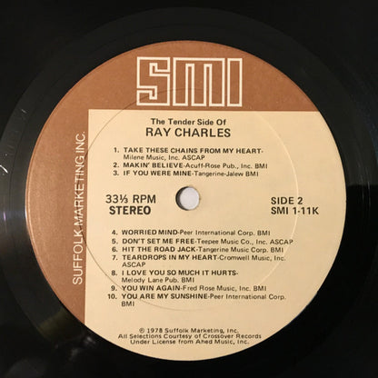 Ray Charles : The Tender Side Of Ray Charles (LP, Comp)