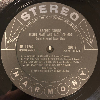 Flatt & Scruggs : Sacred Songs (LP, Album)