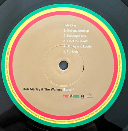 The Wailers : Burnin' (LP, RE)