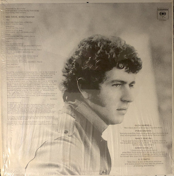Mac Davis : Song Painter (LP, Album, Pit)