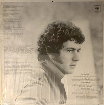 Mac Davis : Song Painter (LP, Album, Pit)