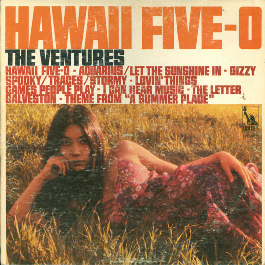 The Ventures : Hawaii Five-O (LP, Album, Res)