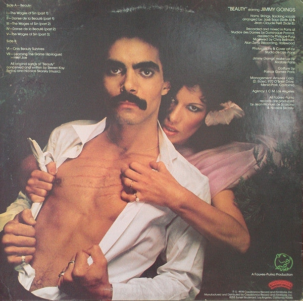 Santa Esmeralda Starring Jimmy Goings : Beauty (LP, Album, Promo)