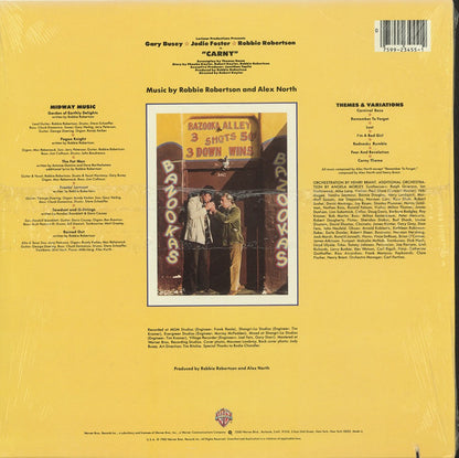 Robbie Robertson And Alex North : Carny (Sound Track From The Motion Picture) (LP, Album)