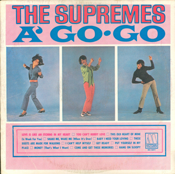 The Supremes : A' Go-Go (LP, Album, Mono, RE)