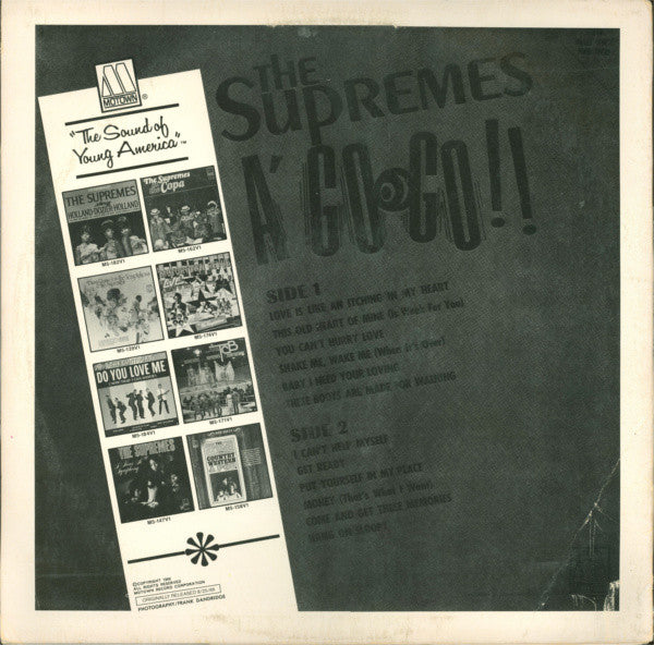 The Supremes : A' Go-Go (LP, Album, Mono, RE)