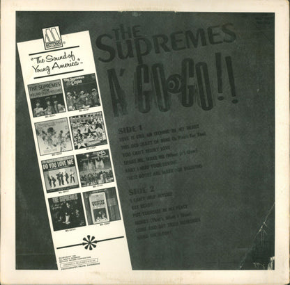 The Supremes : A' Go-Go (LP, Album, Mono, RE)