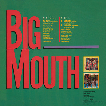 Whodini : Big Mouth (12")